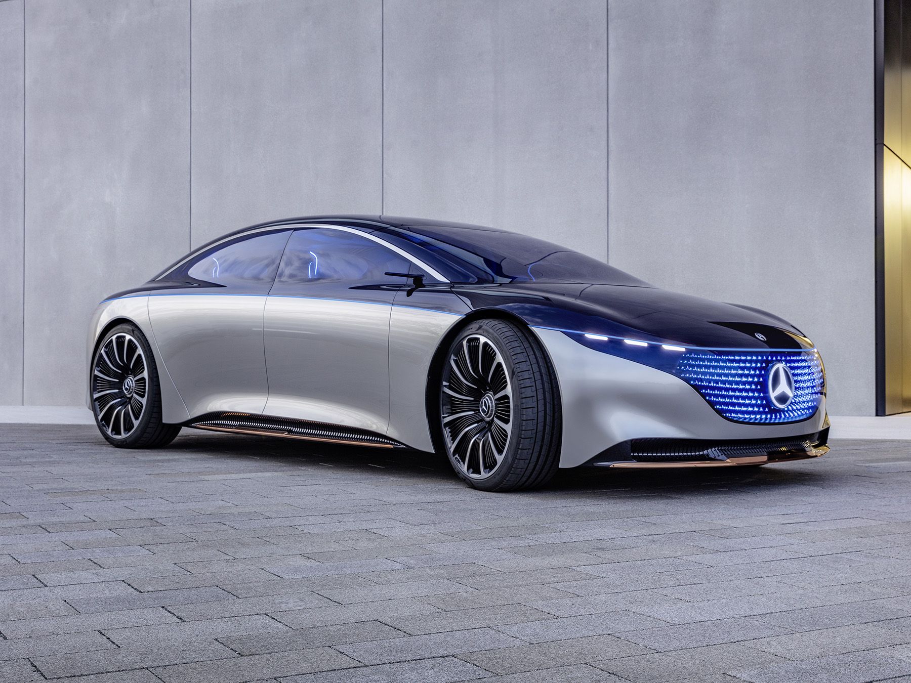 2019 Mercedes Benz Vision EQS Concept