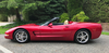 The 2001 Corvette Bruce Hitchen drove on a BC Corvette Club caravan from Vancouver to Bowling Green, Kentucky where Corvettes are built.