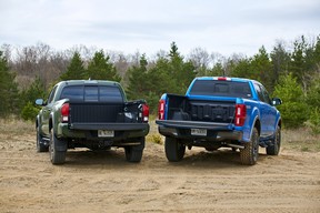tacoma ranger pickup comparison