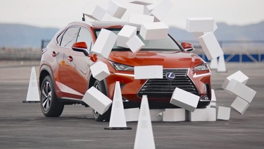 Lexus NX 4.6 Distracted Driving Car