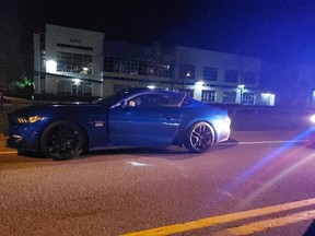 Mustangs impounded for stunt driving