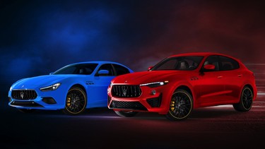 F Tributo Special Edition Maserati Ghibli and Levante