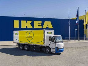 Ikea and Second Closet will be using Lion electric trucks in some Canadian markets