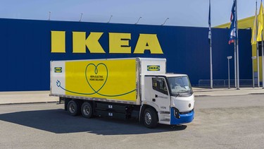 Ikea and Second Closet will be using Lion electric trucks in some Canadian markets