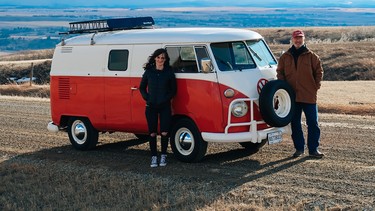Sandy Williamson bought this 1964 Volkswagen in 1979, sold it in 1986, found it and bought it back in 2020. He and his daughter Lisa Williamson have been working on it, turning it back into a camper van.