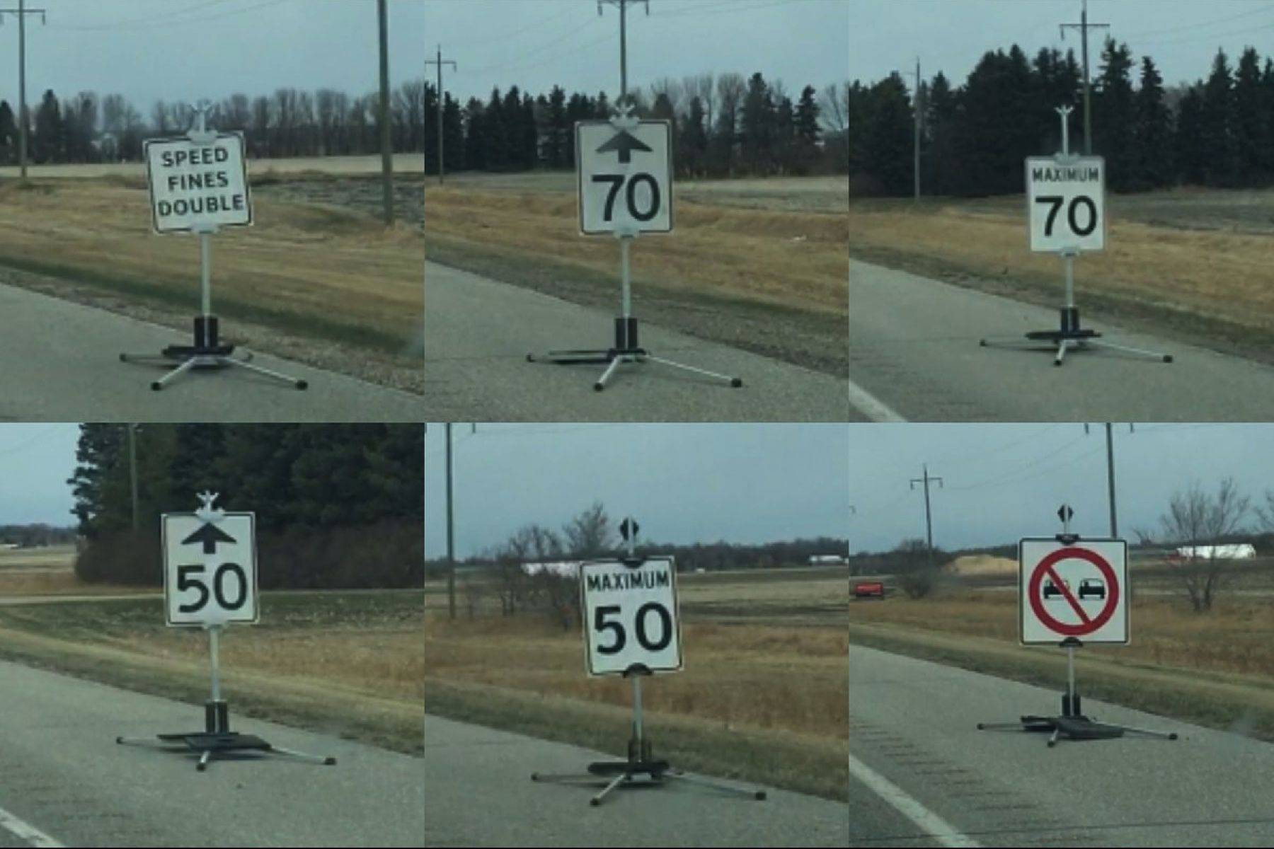 Manitoba RCMP fine driver 2k for doubling construction zone speed