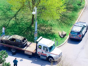 Humber River stolen car