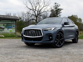 2022 Infiniti QX55 Roadtrip - Front 3Q Angle 3