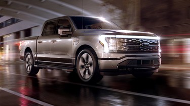 The F-150 Lightning has four selectable drive modes: Normal, Sport, Off Road and Tow/Haul.