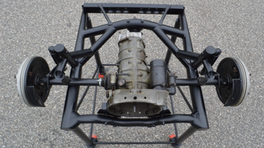 The gearbox from James Dean's Porsche 550 Spyder