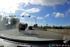 Massey Tunnel crash caught on dashcam