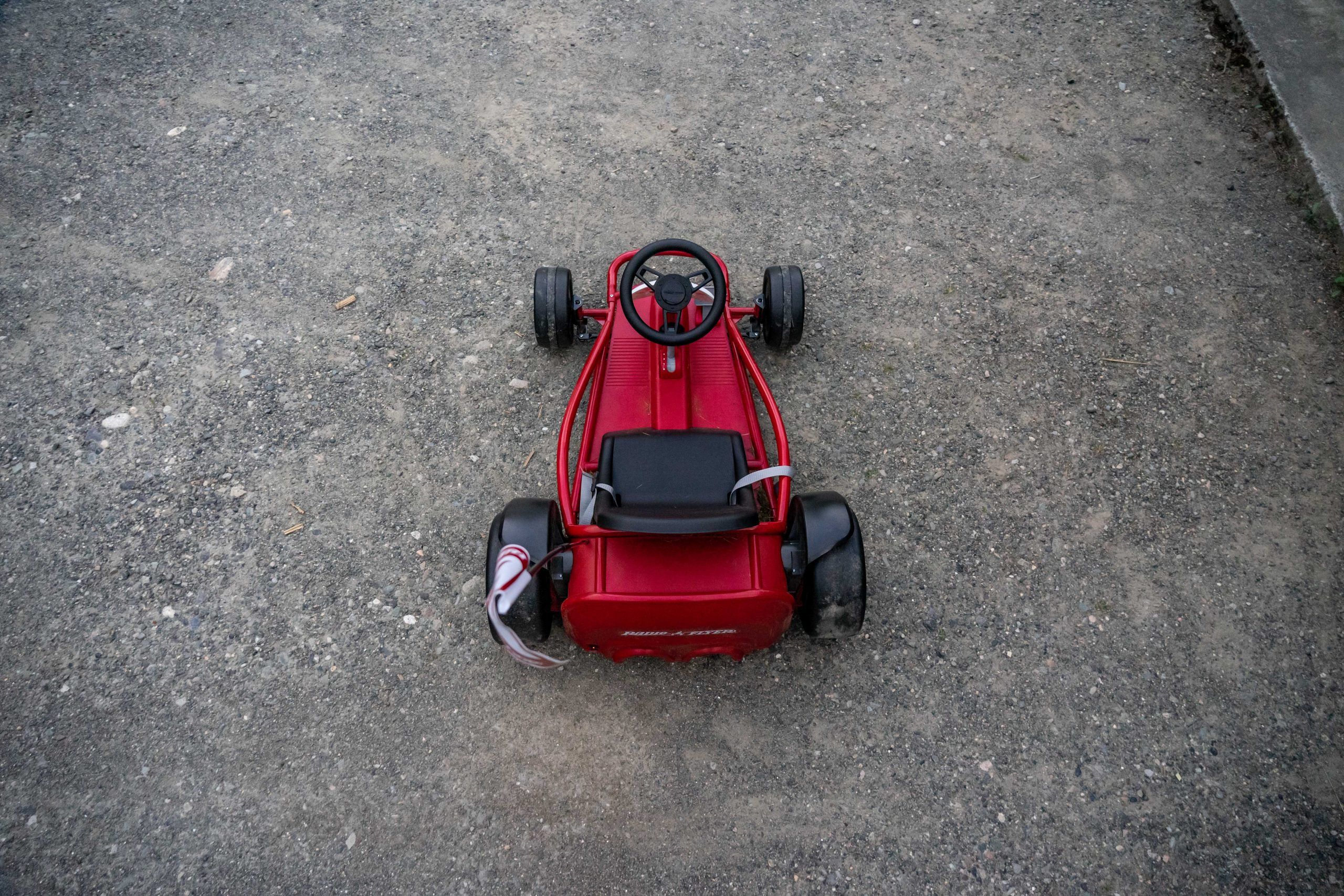 Adattatore Per Radio Flyer Ultimate Go-Kart 940 Rosso Rosa Ride - Foto 3