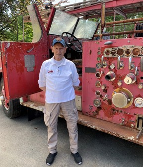 Old Fire Engine Number 31 comes home to West Vancouver