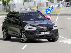 2023 Mercedes Benz GLE Spy Shot 3