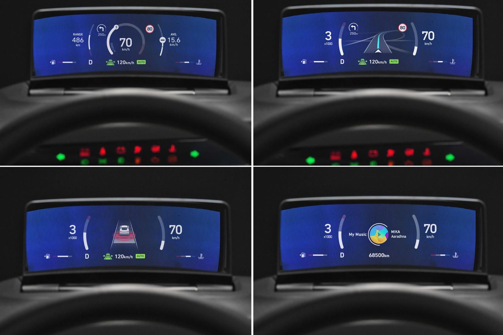 HeadsUp Hyundai creates a new HeadUp Display Driving