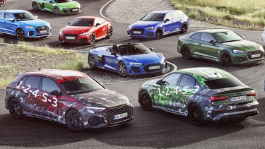 Audi Sport Product Range