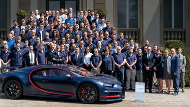 Bugatti compte moins de 300 employés