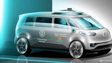 Volkswagen said its all-electric ID BUZZ will be its first vehicle with fully-autonomous driving features