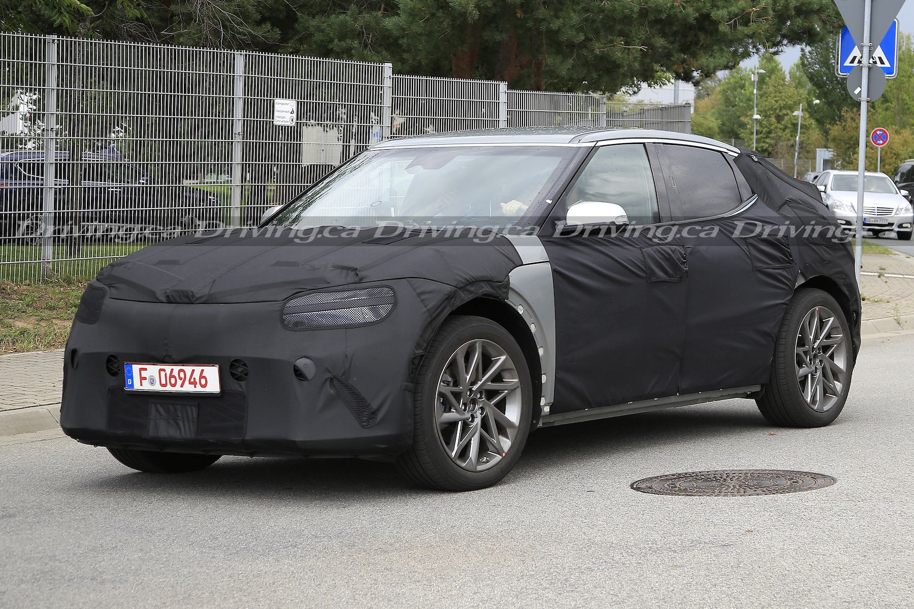 Spied! Future all-electric vehicle from Genesis | Driving