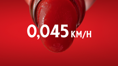 La vitesse "magique" du Ketchup Heinz