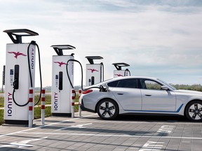 Using a DC fast-charger, the i4 can take on 145 kilometres of range in 10 minutes