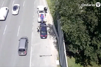Traffic cam footage shows the danger of ignoring 'Move Over' laws