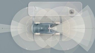 Volvo's upcoming electric XC90 with LiDAR as standard