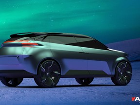 A rendering of the Arrow, the Canada’s first, original, full-build zero-emission concept vehicle.