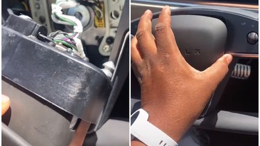 tesla airbag flaw