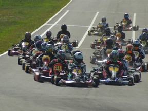 Kart racing excitement on the Strathmore Motorsports Park track, about 30 minutes east of Calgary and the site of the North of 49 Karting Championships July 22 to 25.