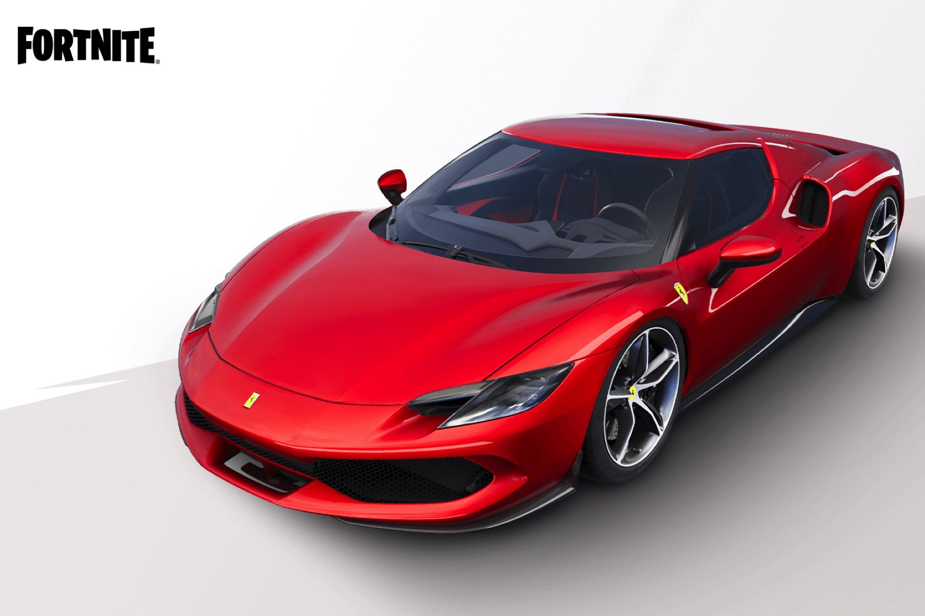 Fortnite’s first licenced car is a Ferrari 296 GTB