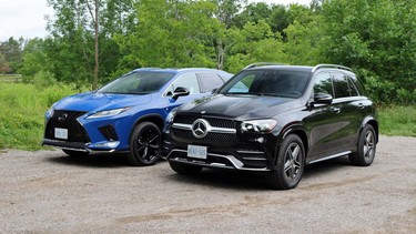 2021 Mercedes-Benz GLE 350 vs 2021 Lexus RX 350