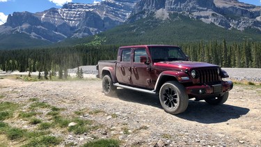Dave Szabadi took the Gladiator into the Rockies for an impromptu photo shoot during his week with the pickup truck.