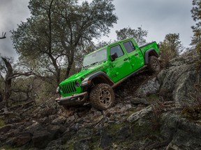 2021 Jeep Gladiator Rubicon in Gecko green