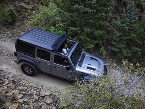 2021 Jeep® Wrangler Rubicon with Sunrider Flip Top for Hardtop
