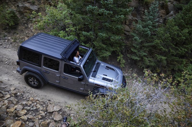 2021 Jeep® Wrangler Rubicon with Sunrider Flip Top for Hardtop