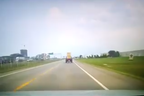 Unsecured load flies off truck onto highway — again