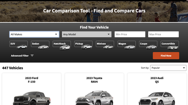 Driving.ca Vehicle Find & Compare tool