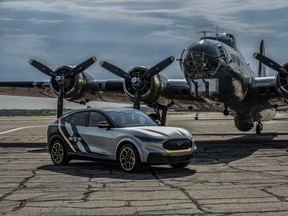 This one-off 2021 Ford Mustang Mach-E honours the volunteer female pilots of WWII - 1