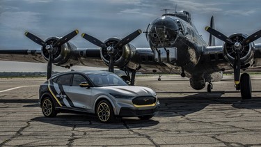 This one-off 2021 Ford Mustang Mach-E honours the volunteer female pilots of WWII - 1