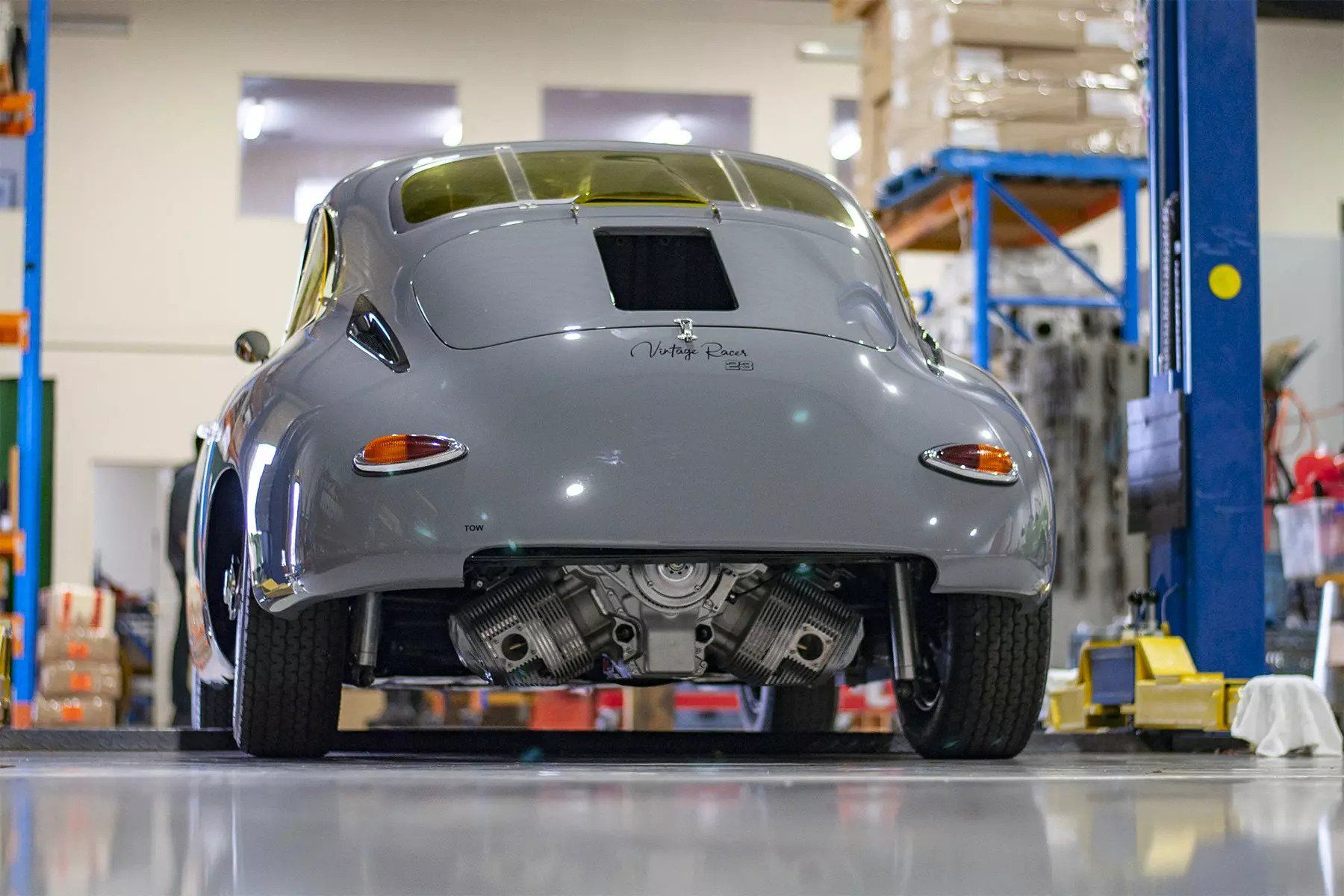 This Porsche 356 Outlaw Has An Airplane Engine Canada