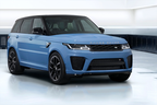 The 2022 Range Rover Sport SVR Ultimate Edition dazzles with sparkling paint
