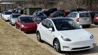 There are few electric vehicles on Saskatchewan roads and some argue government policies will prevent their numbers from increasing.