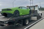 Fahrer aus Ontario, nachdem er einen gemieteten Lamborghini beschlagnahmt hatte