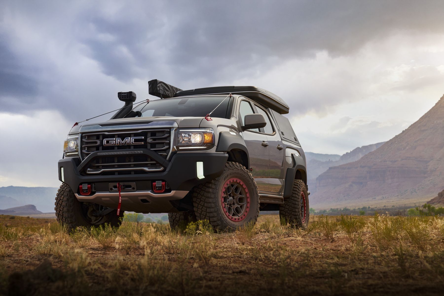 Gmc Unveils The Ultimate Off Road Canyon Pickup Driving