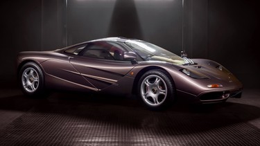 A 1995 McLaren F1 sold for a record US$20.46 million at Gooding & Co.'s 2021 Monterey auction