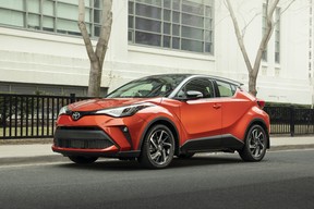 Toyota calls the C-HR a crossover, but Natural Resources Canada classifies it as a car.