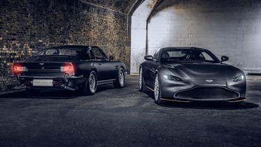 An Aston Martin Vantage 007 Edition and DBS Superleggera 007 Edition built to promote "No Time to Die"