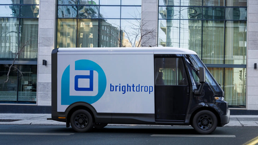 The BrightDrop EV410 electric commercial vehicle from General Motors
