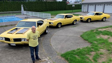 Henry Peters bought his first 1970 Oldsmobile Cutlass Ralley 350 half a century ago and followed up by acquiring two more.